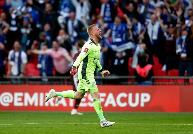 LEICESTER CITY RATINGS: Kasper Schmeichel – 9. Maintained his side’s lead with a brilliant fingertip save from a header by his former teammate Chilwell. His later save from Mount’s drive was even better. PA