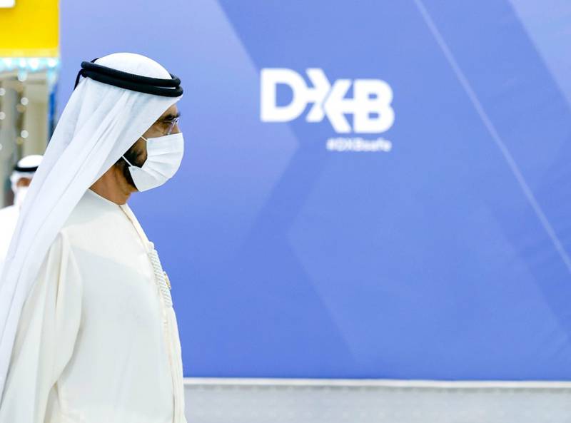 Sheikh Mohammed bin Rashid, Vice President and Ruler of Dubai, tours Dubai International Airport. All photos: Dubai Media Office
