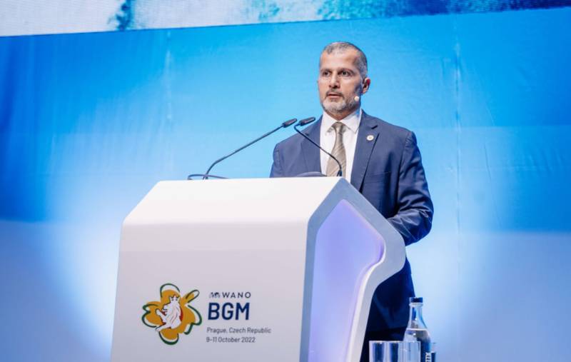 Mohamed Al Hammadi, chief executive and managing director of Emirates Nuclear Energy Corporation, has been elected as president of the World Association of Nuclear Operators. Photo: ENEC