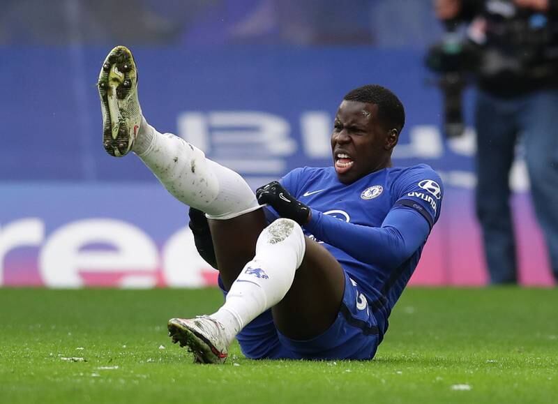 Kurt Zouma - 6: Looked to be struggling after picking up early knock and was slow to react when Clark was given time and space to score for Luton. Reuters