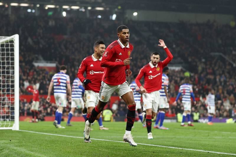 Marcus Rashford – 7. Swerved a 14th minute free-kick on target. Celebrated yet another goal on 37. VAR stopped the celebration. Shot miles over on 47. Shame he didn’t score again. Getty