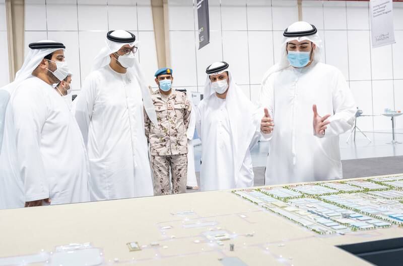 The joint delegation was briefed on plans to develop and expand defence projects at Tawazun Park