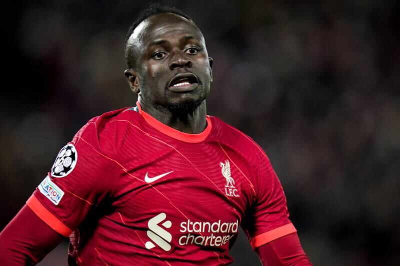 Liverpool's Sadio Mane in action during the Champions League match against Porto. EPA