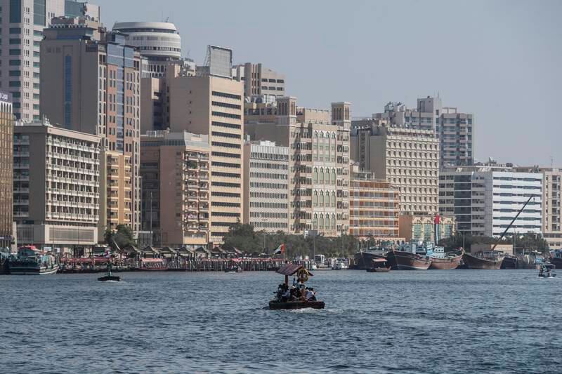About 150 boats work the routes between Deira and Bur Dubai

