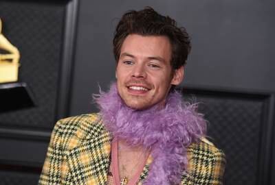 Harry Styles is nominated for six Grammy Awards. The next ceremony will take place on February 5. Invision / AP