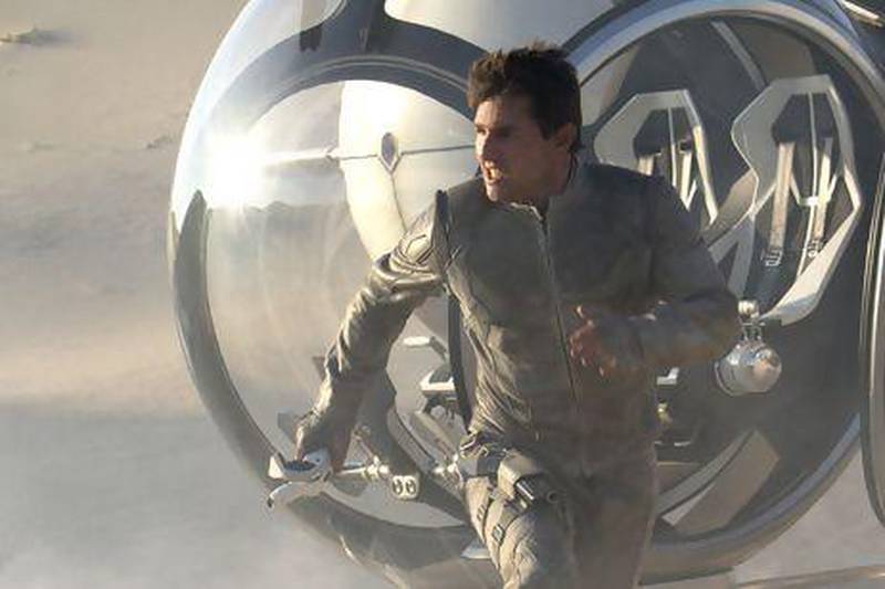 Tom Cruise in Oblivion. Courtesy Universal PIctures