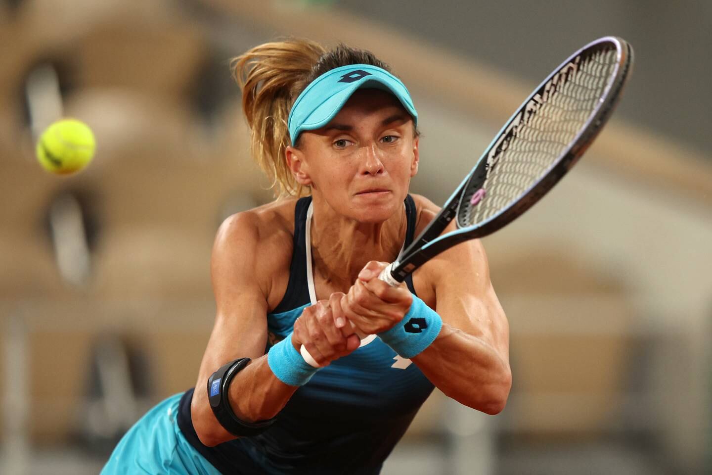 Lesia Tsurenko criticised players for their lack of support regarding the war in Ukraine. Getty