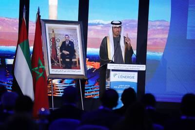 Dr Sultan Al Jaber, chief executive officer of Adnoc, said the country continues to invest in developing oil production capacity while focusing on reducing emissions. Photo: @uaeclimateenvoy