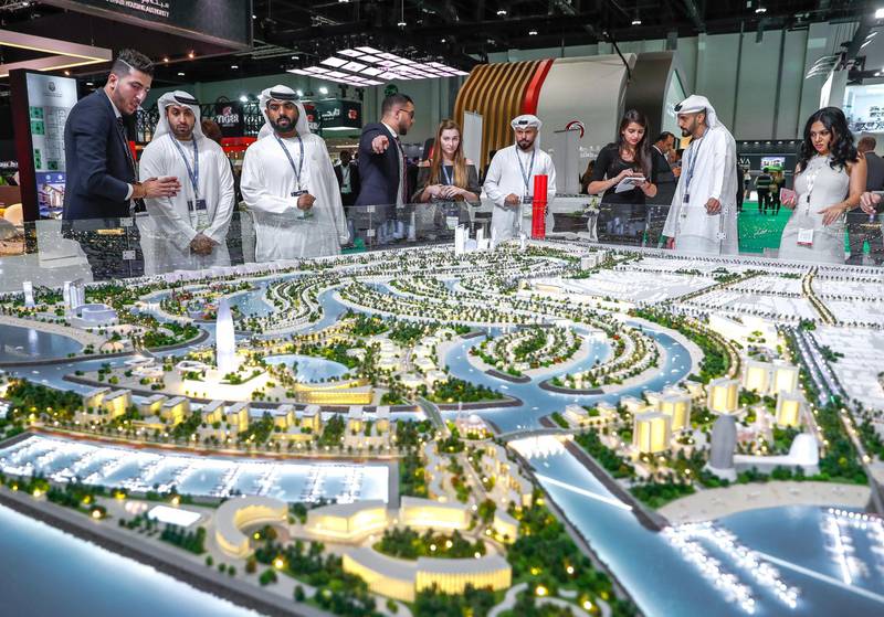 Abu Dhabi, UAE,  April 17, 2018.  CITYSCAPE Abu Dhabi 2018.Victor Besa / The NationalNationalReporter:  Sarah Townsend