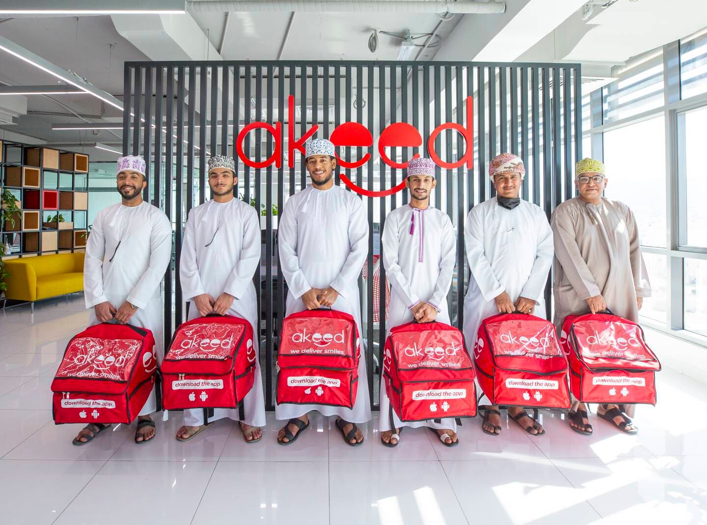 Akeed currently has a driver fleet of 300 and a customer base of 200,000 people in Oman. Photo: Akeed