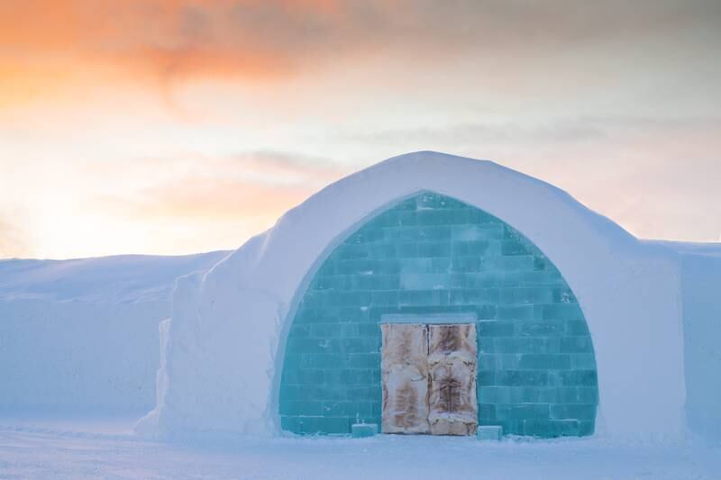Icehotel 33, the world's first ice hotel, has reopened in Swedish Lapland for the winter season. Photo: Asaf Kliger