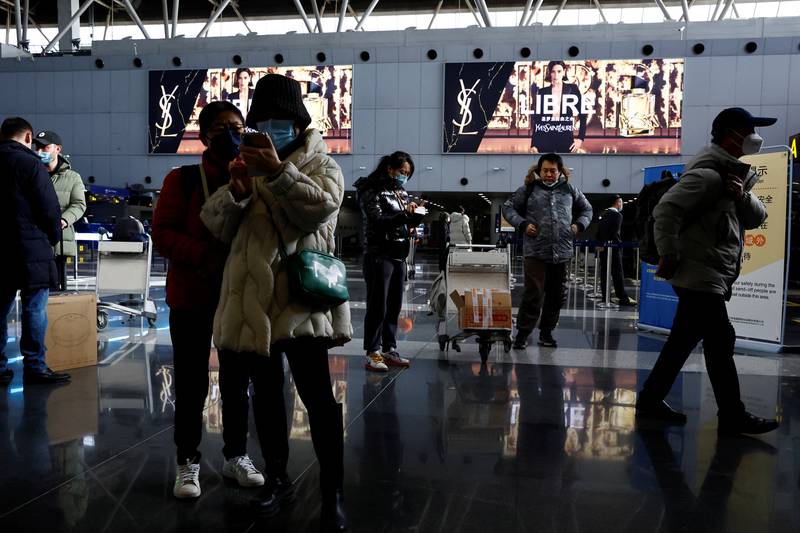 Beijing Capital International Airport. China will end its quarantine requirements for inbound travellers at the end of next week. Reuters