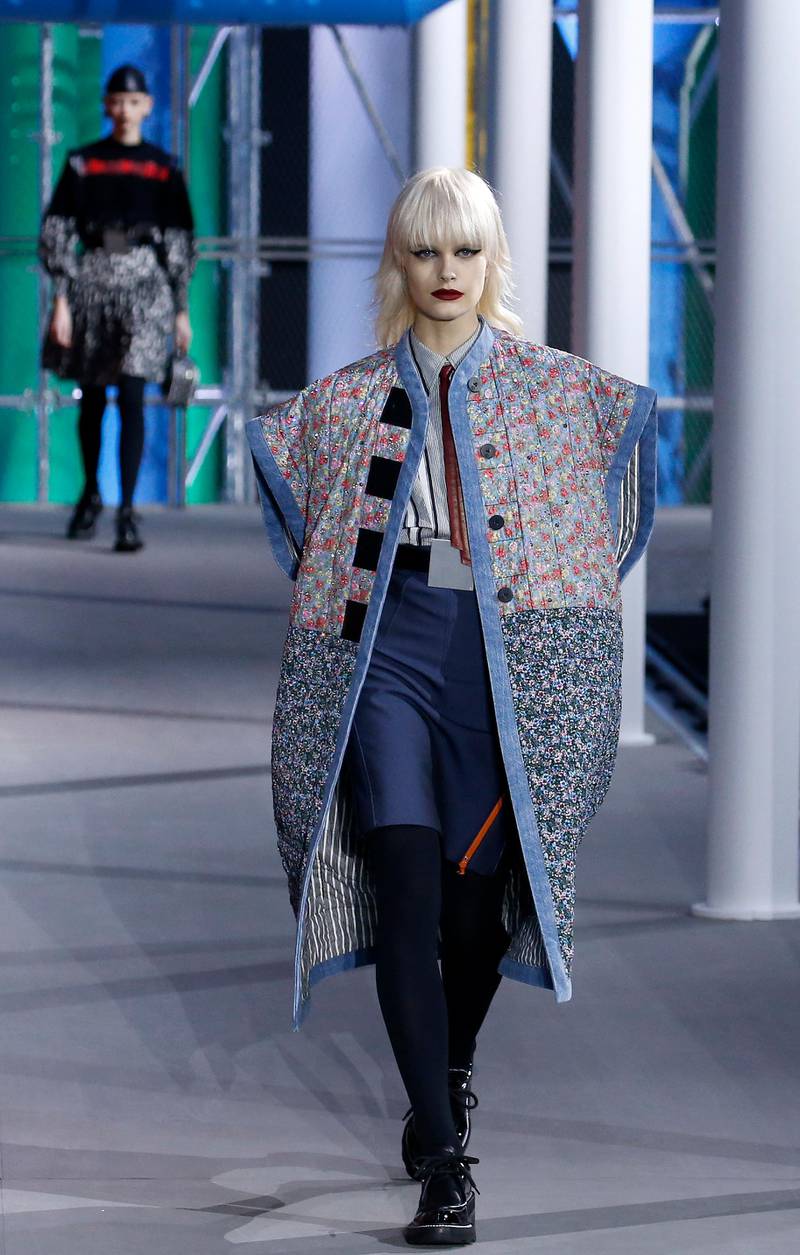Louis Vuitton show during Paris Fashion Week Womenswear Fall