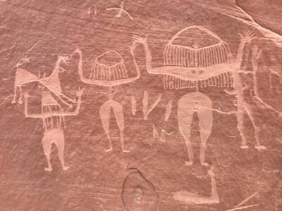 The AlUla World Archaeological Summit is taking place in AlUla, which is home to a variety of rock art.