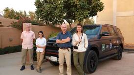 Explorers set off on 1,300km desert expedition across Saudi Arabia