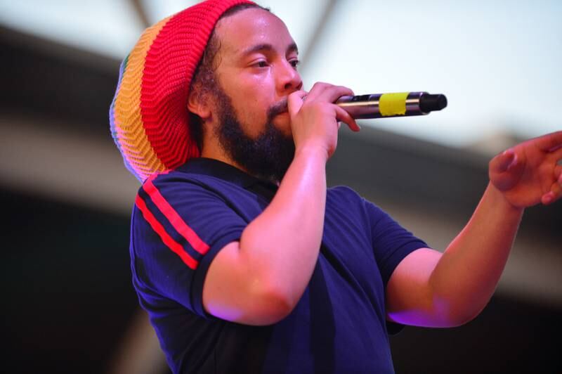 Musician Joseph 'Jo Mersa' Marley, grandson of Bob Marley, died aged 31 on December 27, 2022. Getty Images