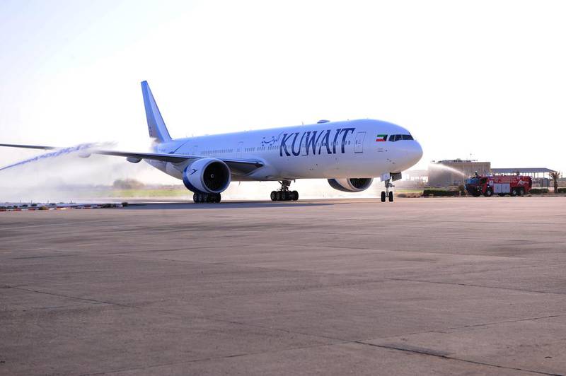 Flights to Kuwait may be limited to carrying no more than 35 passengers from January 24 to February 6. Photo courtesy: Kuwait Airways