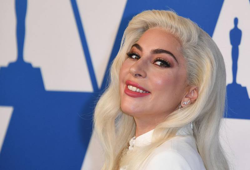 (FILES) In this file photo taken on February 4, 2019 Lead Actress nominee for "A Star is Born" and Original Song nominee for "Shallow" from "A Star is Born" singer/songwriter Lady Gaga arrives for the 91st Oscars Nominees Luncheon at the Beverly Hilton hotel in Beverly Hills. Lady Gaga's two French bulldogs which were stolen at gunpoint in Hollywood have been safely returned, Los Angeles police said on February 26, 2021. / AFP / Mark RALSTON
