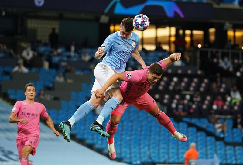 Aymeric Laporte – 7, Allowed Benzema to wriggle away from him in the first half, but Ederson spared him. Made an important block from the same man in the second half. Reuters