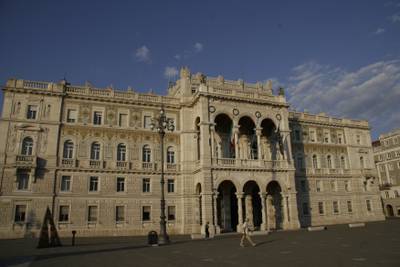 Trieste's city square bears the solemn name Piazza Unita d’Italia