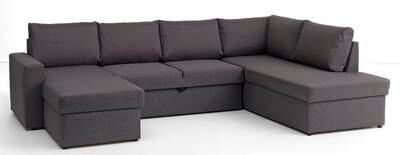 Marslev sofa bed; Dh3,499 (down from Dh4,999), Jysk