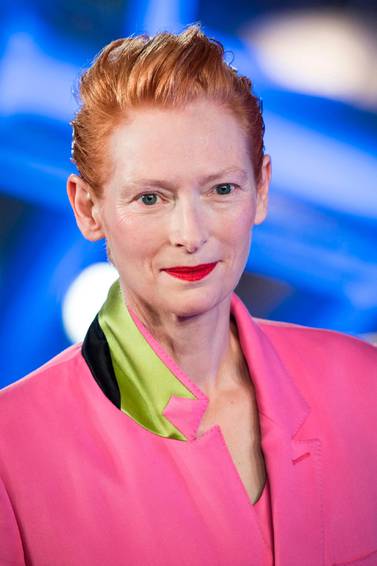 British actress and jury president Tilda Swinton attends the opening ceremony of the 18th edition of the Marrakech International Film Festival on November 29, 2019 in Marrakech. / AFP / FADEL SENNA