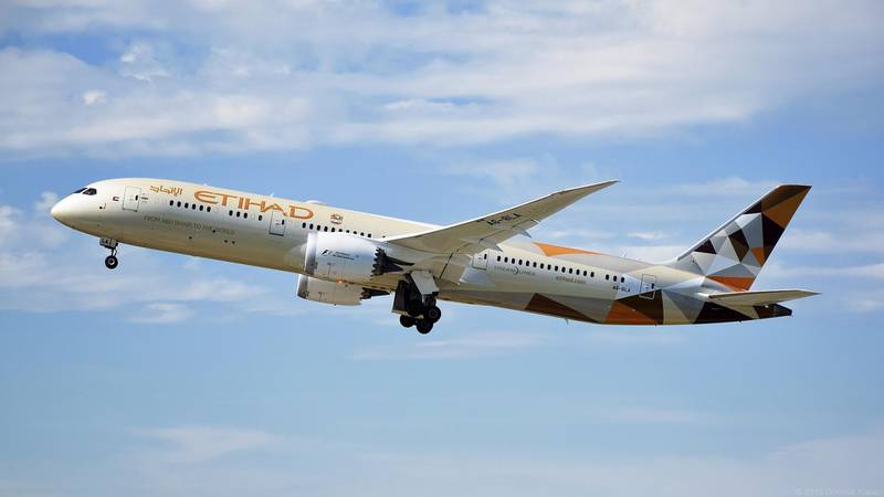 Etihad says it welcomes the opportunity to explore operations between Abu Dhabi and Tel Aviv. Courtesy Etihad