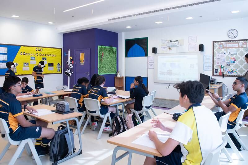 Tuition fees for Dubai's private schools had been frozen for the previous three academic years. Issa Alkindy for The National