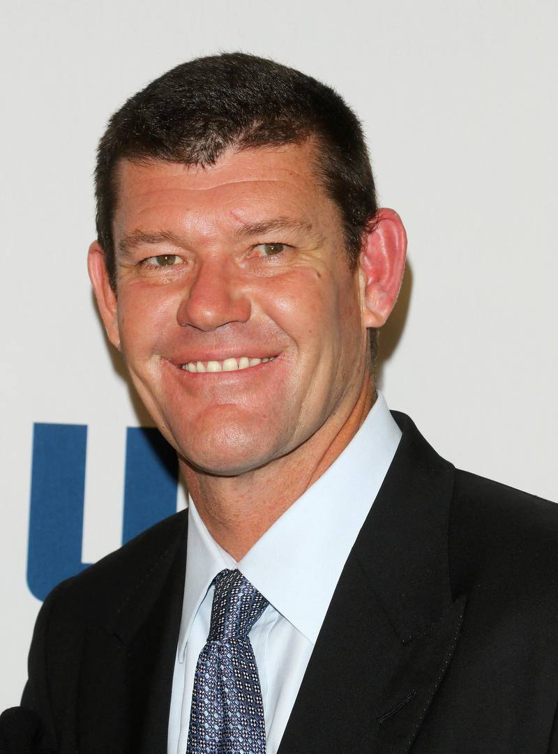 NEW YORK, NY - DECEMBER 13: Businessman James Packer attends the "Joy" New York premiere at the Ziegfeld Theater on December 13, 2015 in New York City.  (Photo by Jim Spellman/WireImage)