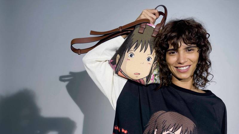 An image that illustrates this article Loewe and Studio Ghibli launch second anime-inspired collection in Dubai 