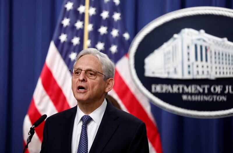 Attorney General Merrick Garland announces his appointment of Jack Smith as a special counsel. Reuters