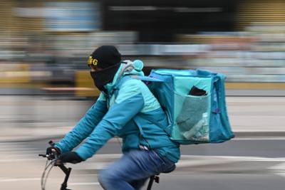 Last week, Aviva Investors said it would not invest because Deliveroo’s riders in the UK did not receive the minimum wage, sick leave or holiday pay. AFP