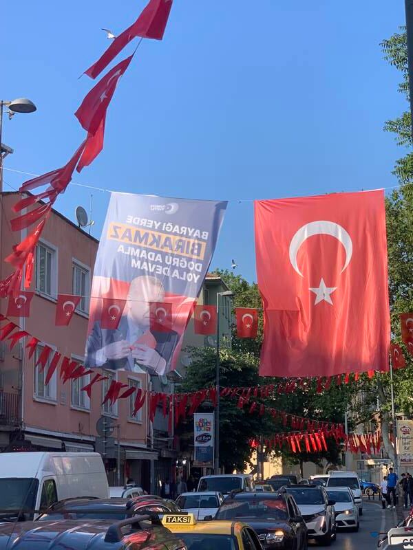 At least publicly, in Kasimpasa support remains high for Mr Erdogan. Jamie Prentis / The National