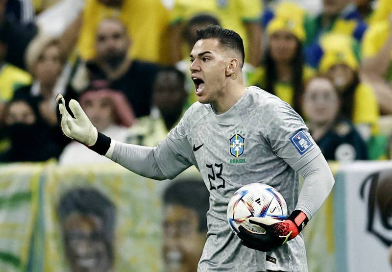 BRAZIL RATINGS: Ederson 6: Had to save a first-half shot, which is more than first choice ‘keeper Alisson did in Brazil’s opening two games. And then a first shot on target after 47 minutes. Busy in the second half too. No chance for Cameroon’s brilliant goal. Reuters