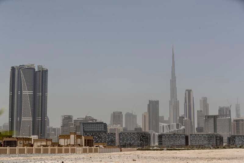 Dubai has experienced dusty weather lately. Antonie Robertson/The National