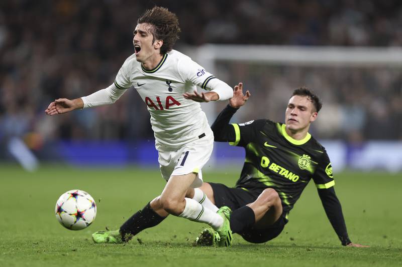 SUBS: Bryan Gil (Doherty 71) – N/A. Quickly into action and spritely in Spurs’ attacking moves, Gil added energy and was part of every Spurs move. AP Photo