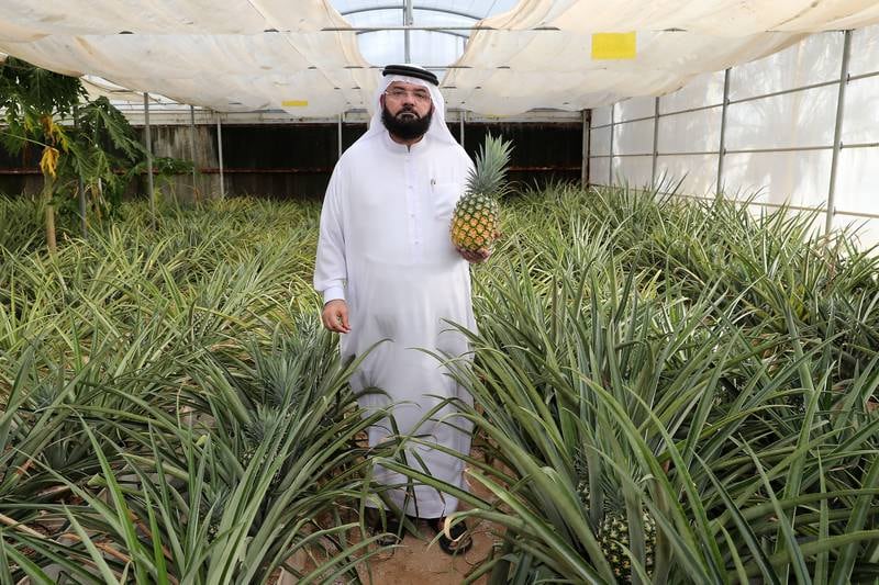 Mr Al Banna shares a love of agriculture with his father
