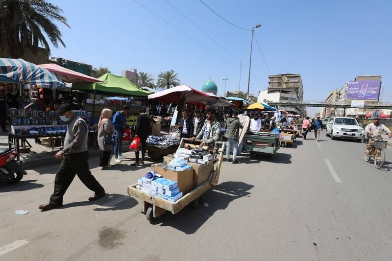A popular market in central Baghdad, Iraq. EPA