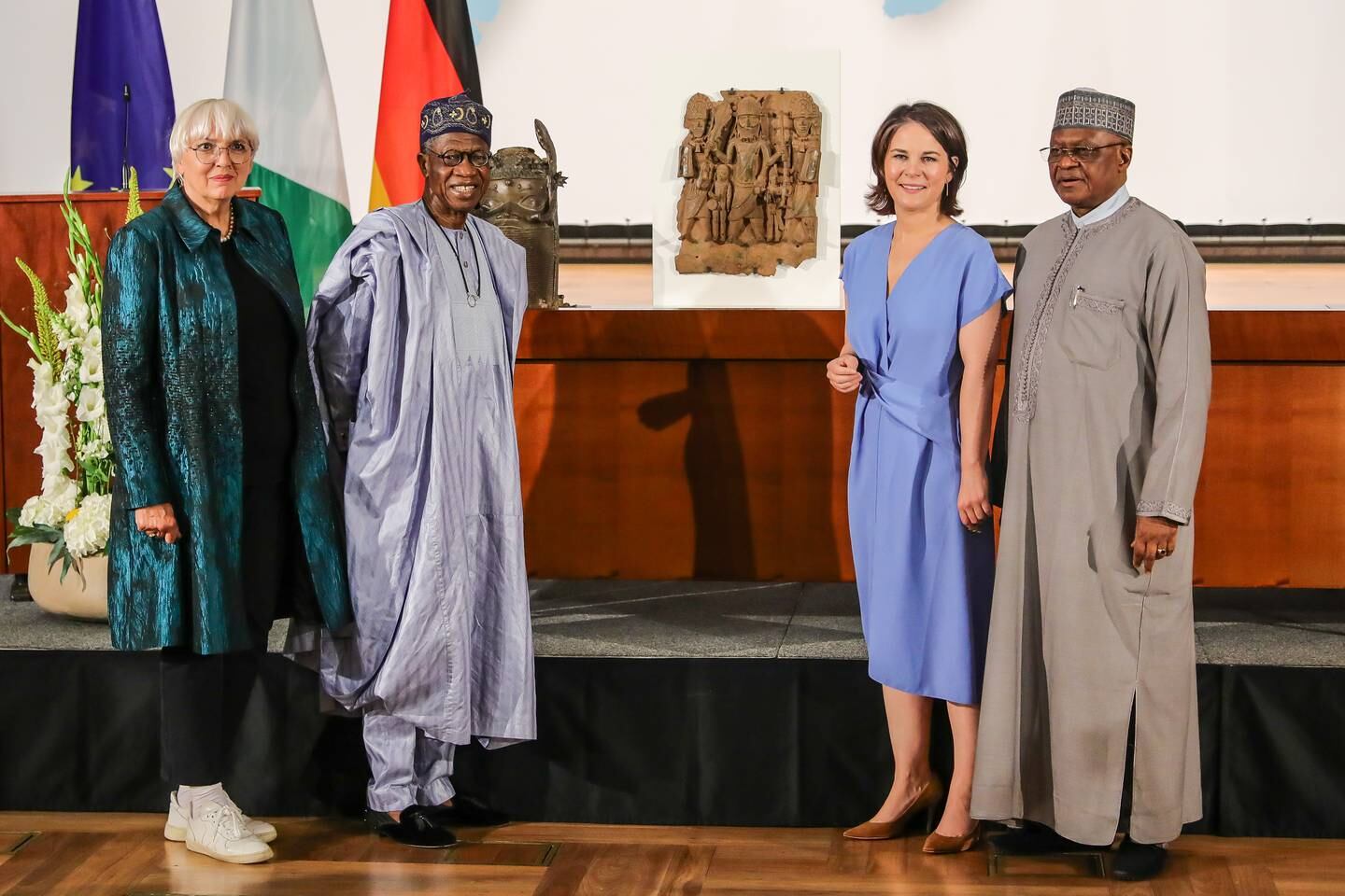 Germany recently announced its next steps on returning the looted Benin Bronzes to Nigeria. Getty 