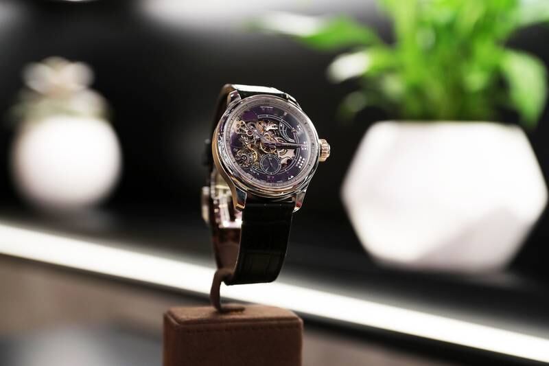 A Chopard watch from L.U.C collection with the price tag of more than Dh1 million.