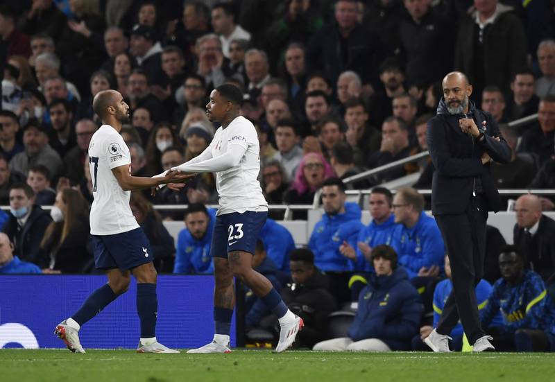 SUBS: Steven Bergwijn (Lucas 54) 6 - On for Lucas and looked to beat his man but Spurs struggled to get him on the ball once the score went to 2-0. Reuters