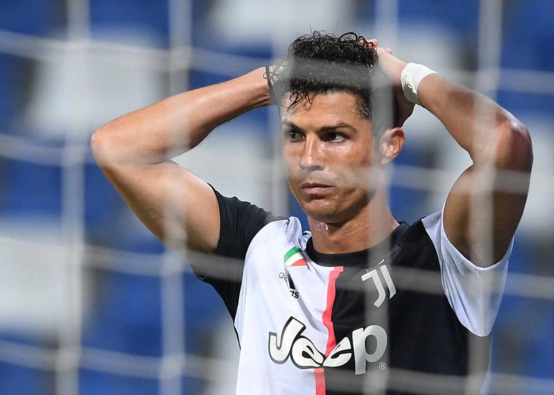 Cristiano Ronaldo's run of scoring games came to an end. Reuters