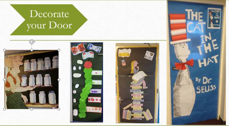 Decorate Your Door activity for World Book Day by Uptown International School in Dubai. Photo: Uptown International School in Dubai
