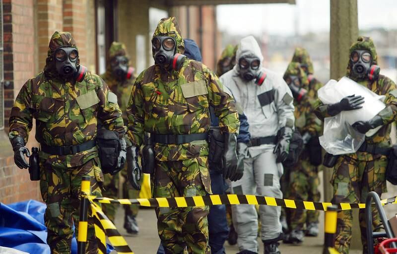 The UK government is warning that chemical and biological weapons could be developed with the help of AI. Getty 