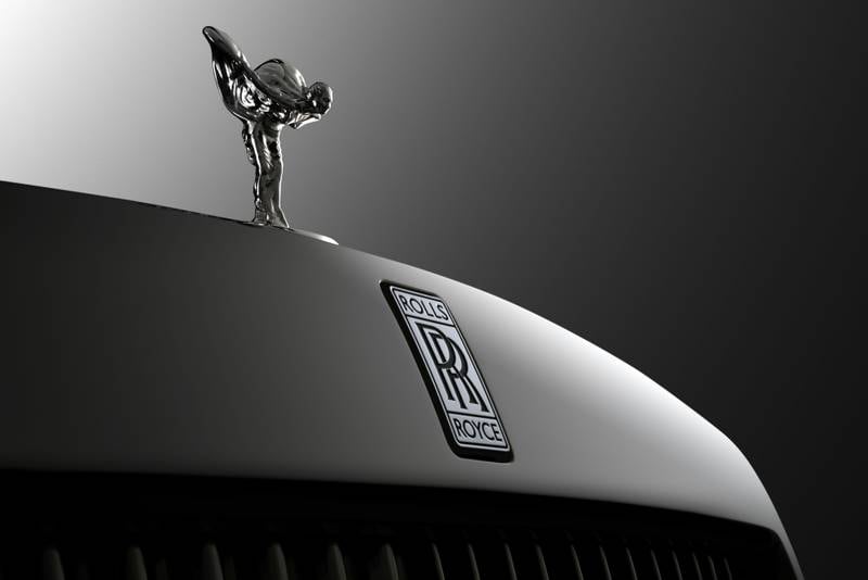 The Spirit of Ecstasy on the new Rolls-Royce Phantom