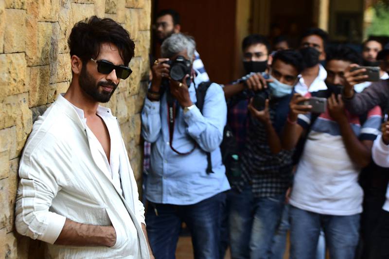 Shahid Kapoor will also perform. AFP