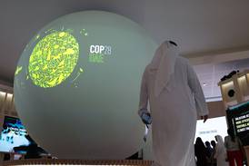 Tens of thousands of people are expected to attend Cop28 in Dubai. EPA