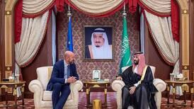 Saudi Crown Prince meets European Council President 