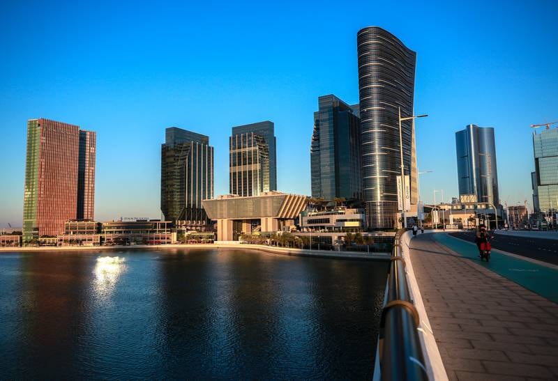 Abu Dhabi Finance Week will help 'bolster Abu Dhabi’s position as a leading international financial hub', say organisers. Victor Besa / The National