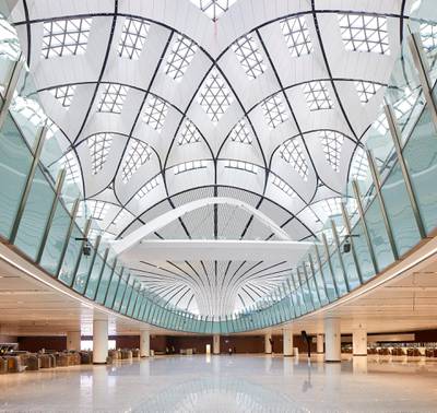 Beijing Daxing International Airport took five years to build and cost and estimated $11bn (Dh40bn). Courtesy Hufton+Crow
